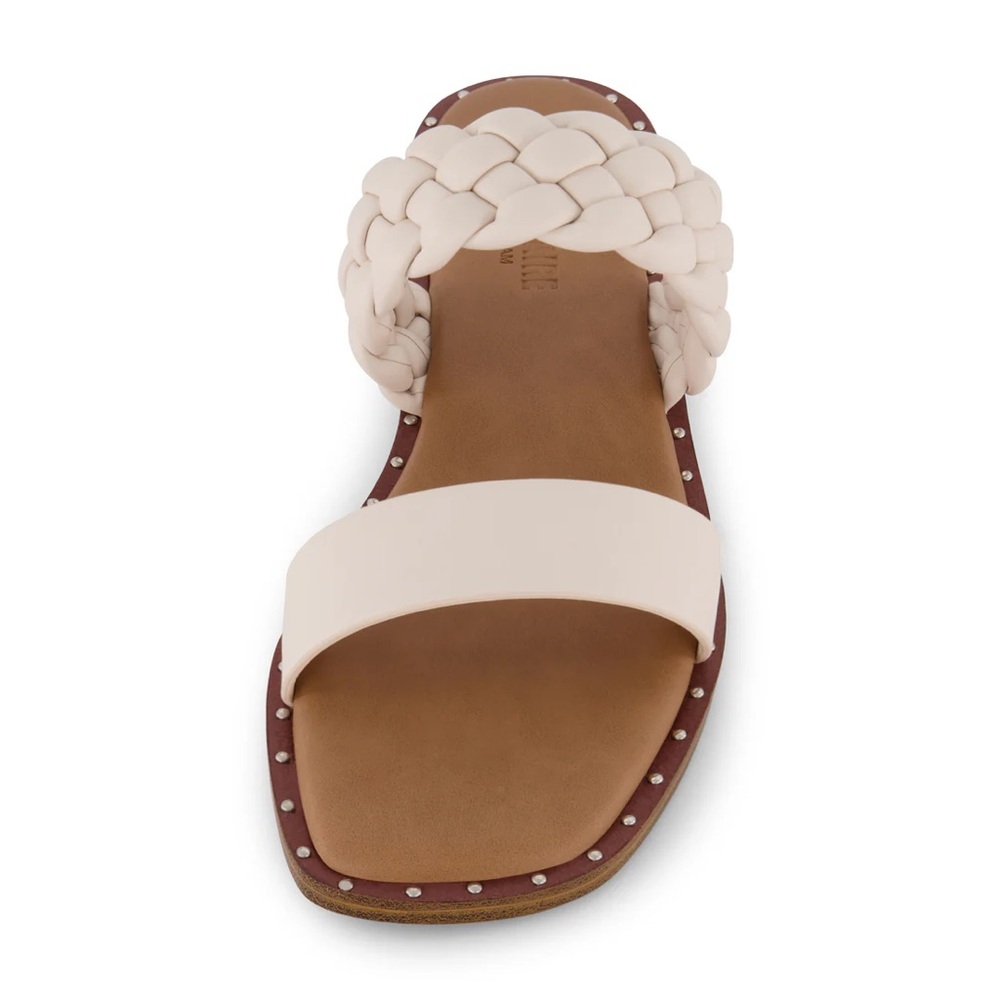 Sincerely Jules Varro Braided Strap Flat Sandal